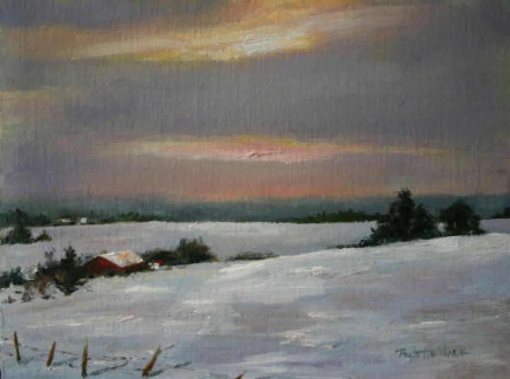 Winter's Sunset