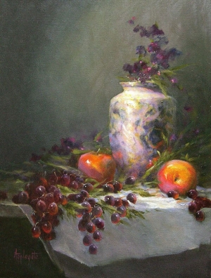  Click to See Cascading Grapes with Apples